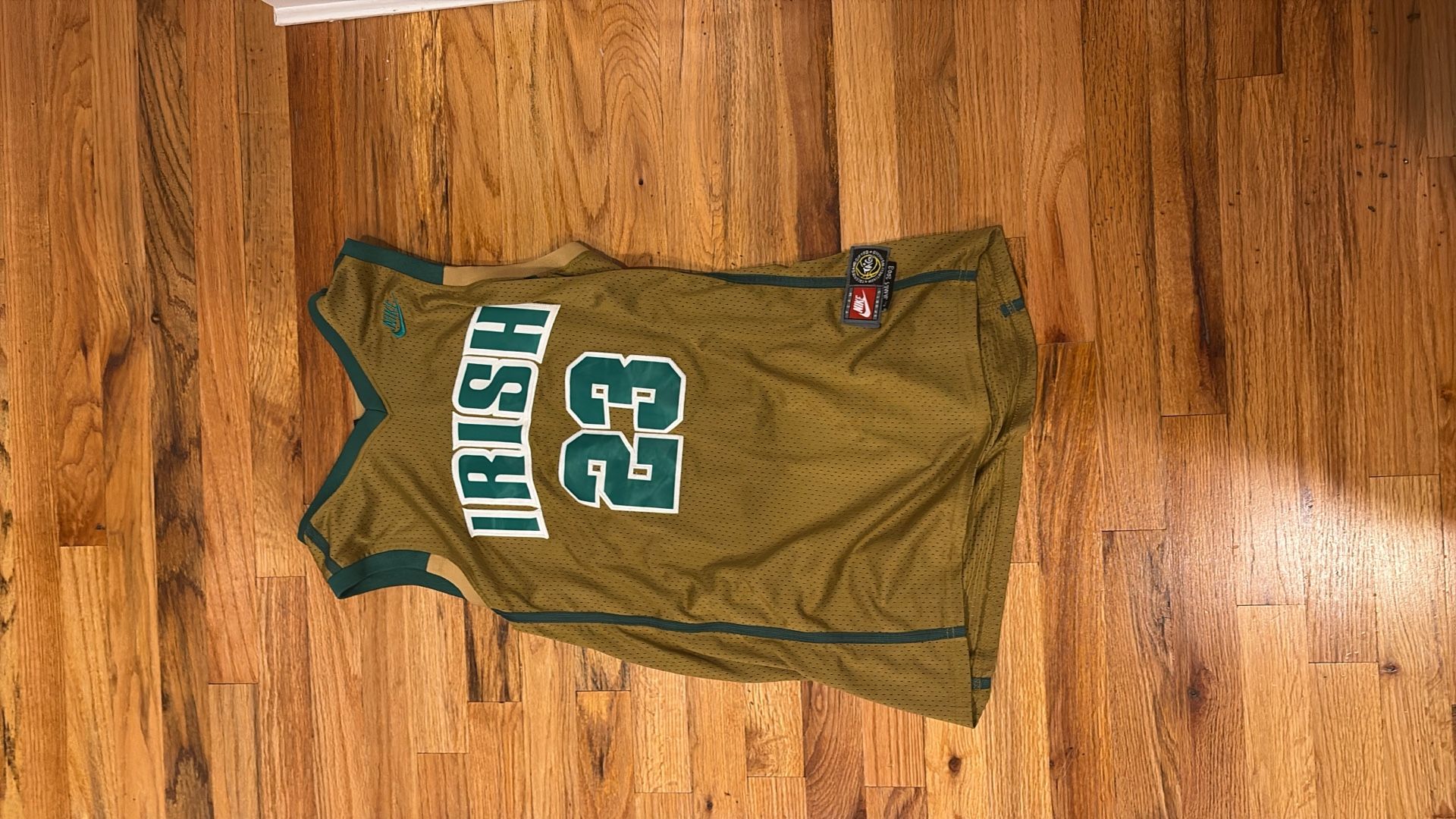 LeBron James Irish Jersey 