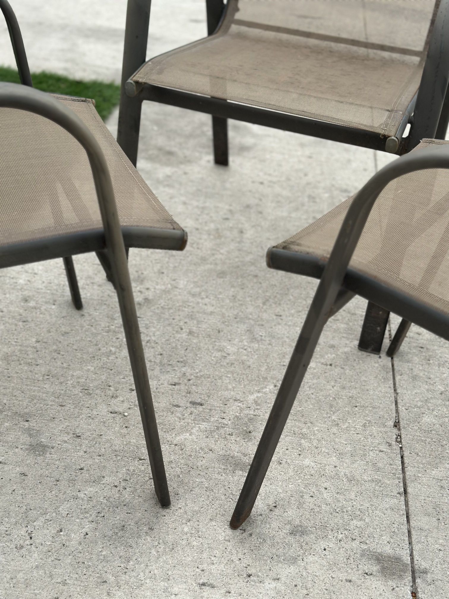Tan Mesh Outdoor Chairs for Sale in Round Rock, TX OfferUp