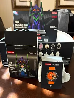 BOXFUN Evangelion EVA-00 watch *UNOPENED*
