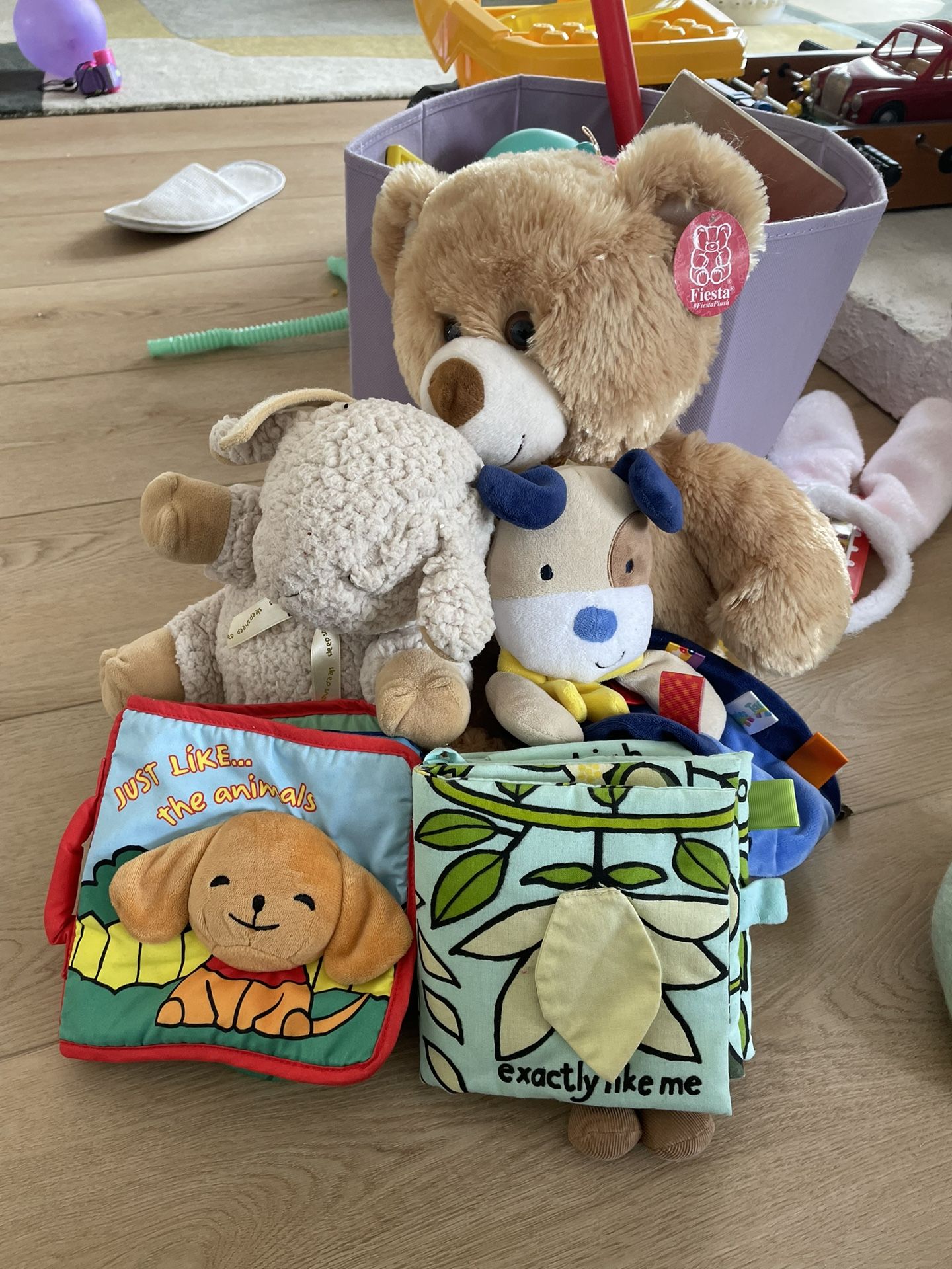 Teddy Bear And Baby Book