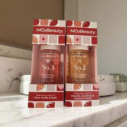 MCoBeauty - Fragrance Mist No. 1 And  No. 2 – Light Body Mist and Hair Perfume - Gifts for Women, Feminine Spray, 