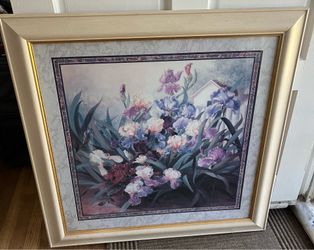 Vintage Home Interiors floral print-Pick Up Only Highland Park 90042 (32x32 inches)