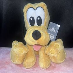 Disney Pluto Plushie New Mickey