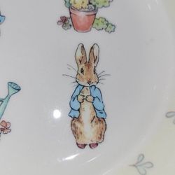 WEDGEWOOD Peter Rabbit Collectible Ceramic Plate Made In England Excellent Condition PRICE Is Firm Cash Only 