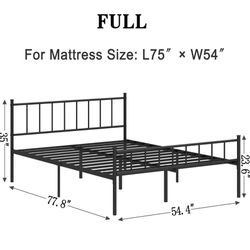 Full Size Bed Frame 