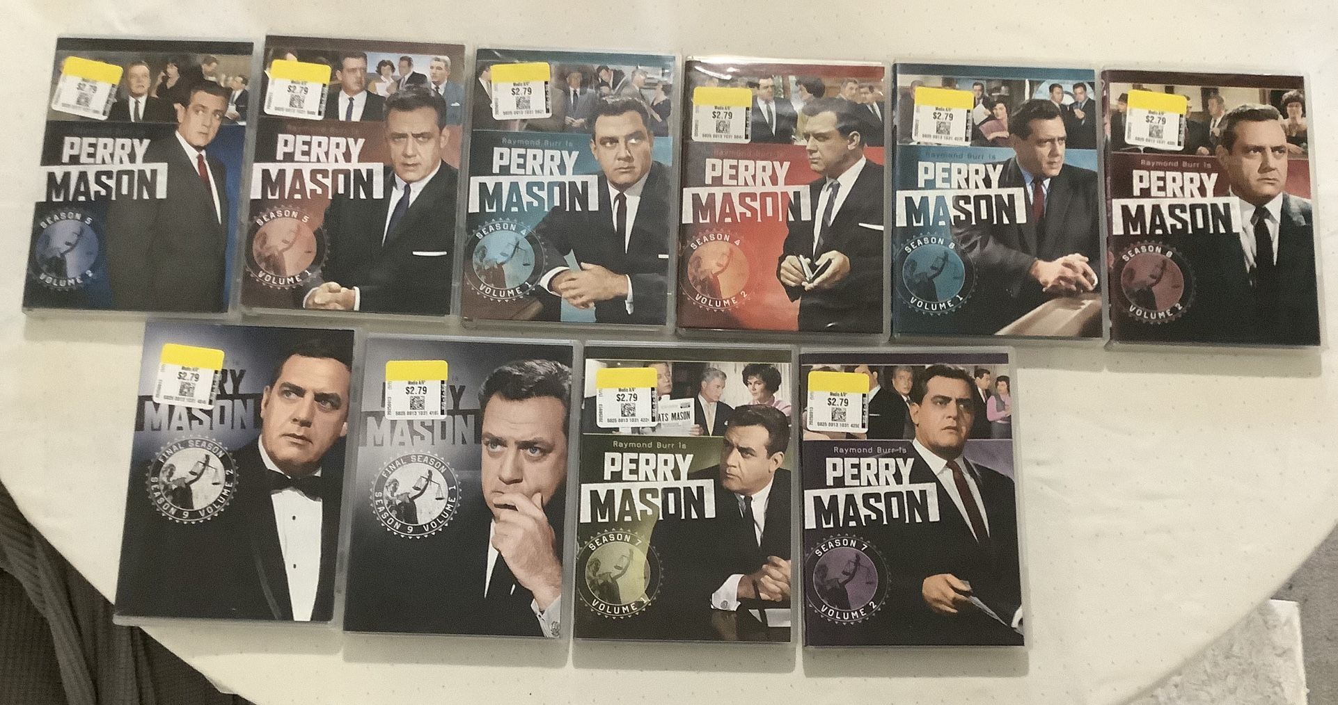 Perry Mason Season 4,5,7,8 And Final Volume 1&2 (storage S)