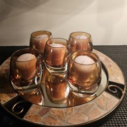 5 Candle Votive Holders 