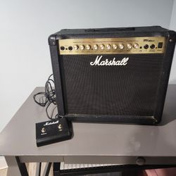 Marshall Guitar Amp MG30DFX with Foot Switch