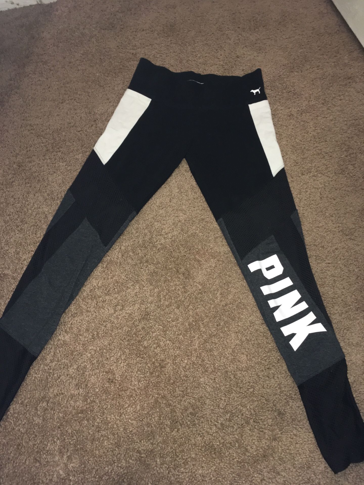 Victoria’s Secret Pink mesh leggings