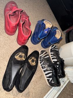 Designer Shoes Men Size 10.5 ish (Versace, Giuseppe Zanotti, Balenciaga, Dolce & Gabana)