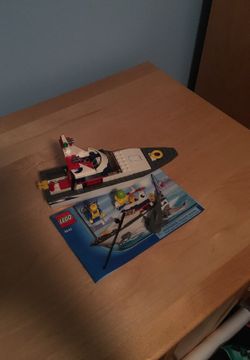 Lego fishing boat