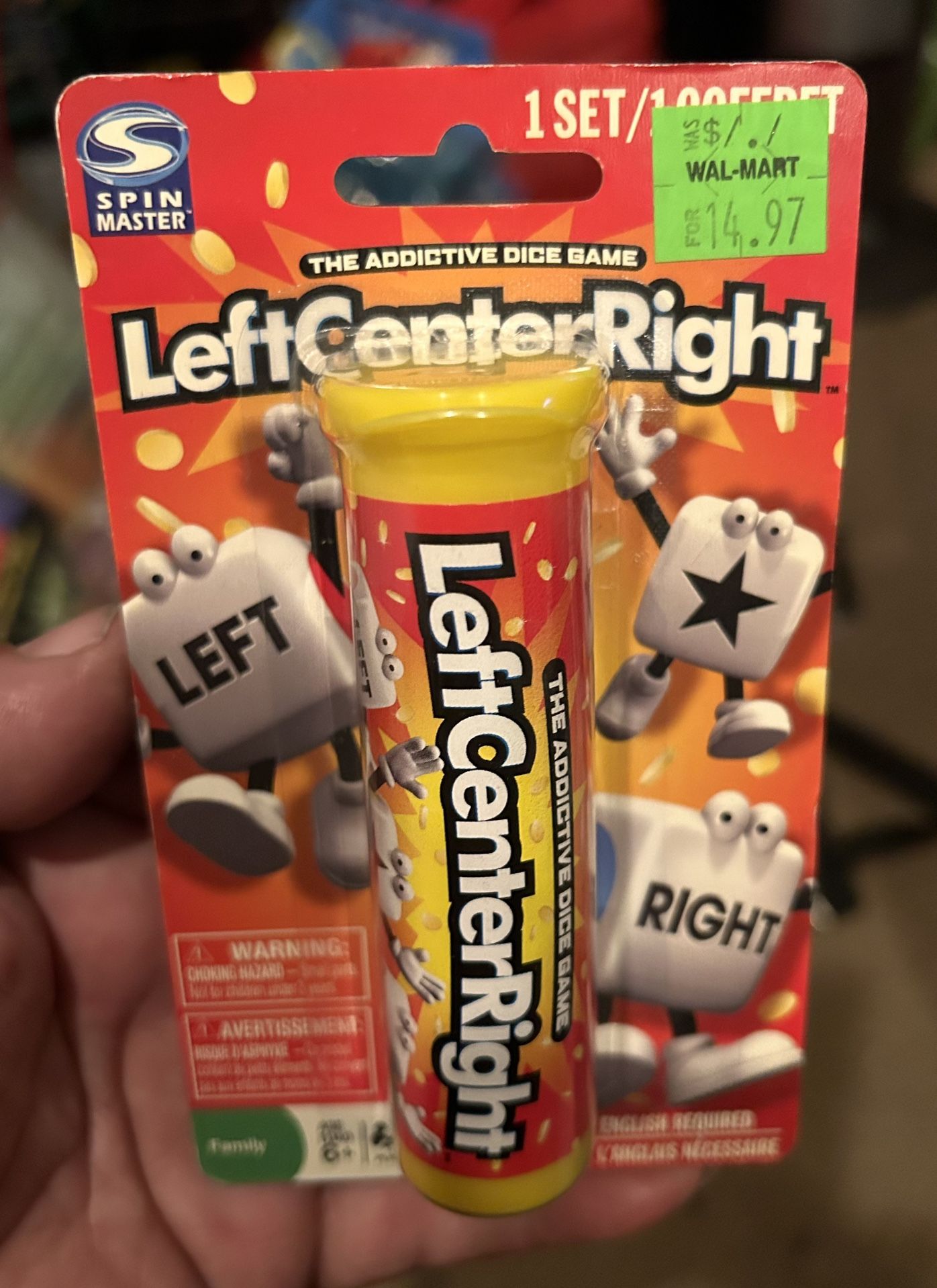 LEFT CENTER RIGHT GAME