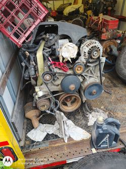 engine and tranny Chevy
