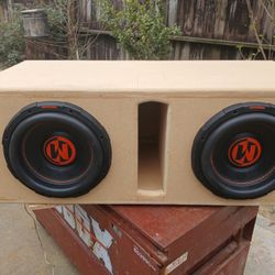 Memphis Audio Mojo Pros (10’s) With Box 