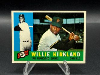 1960 Topps #172 Willie Kirkland