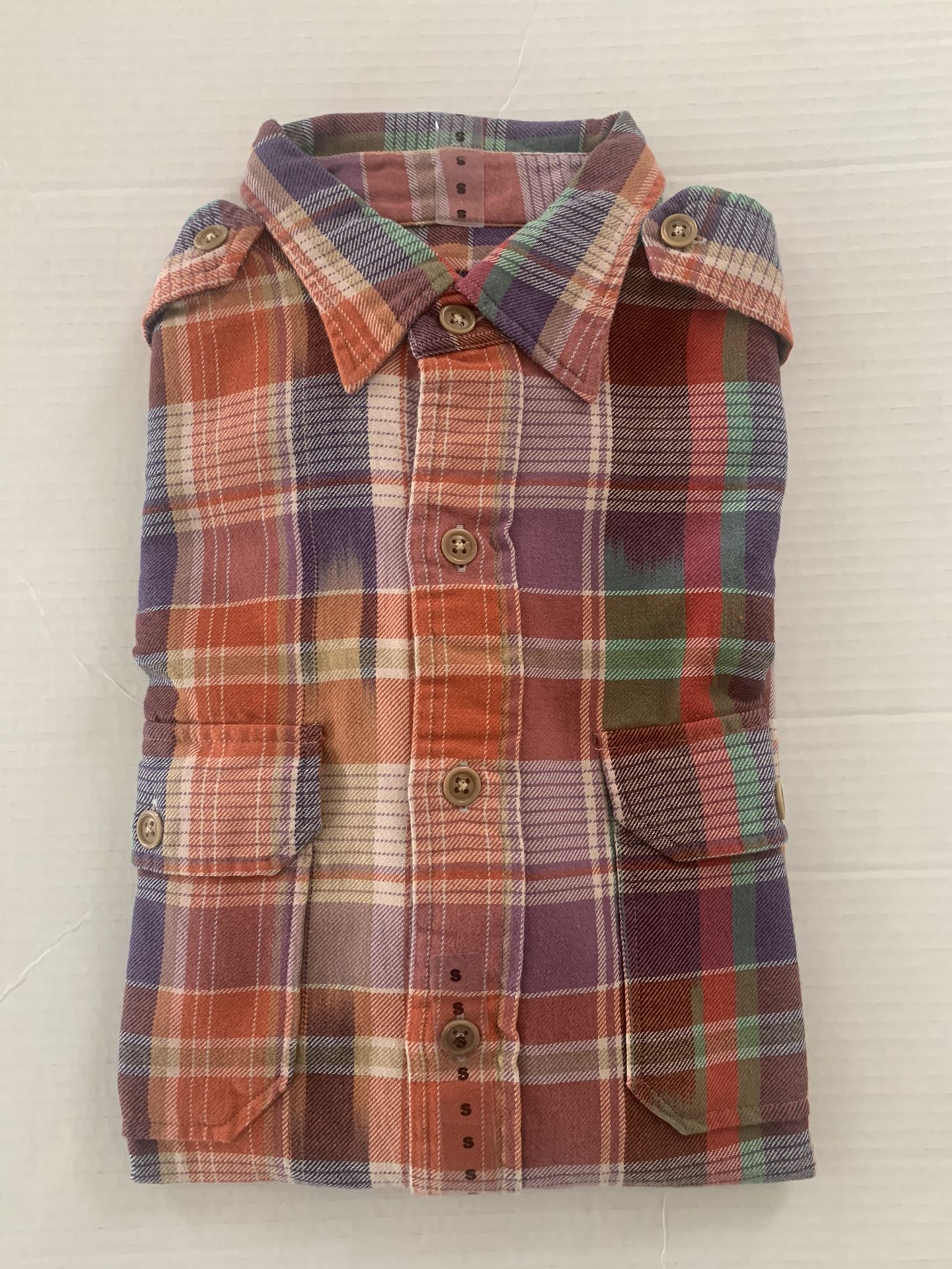 NWT Polo Ralph Lauren Long sleeves Plaid’s Flannel Shirt Small