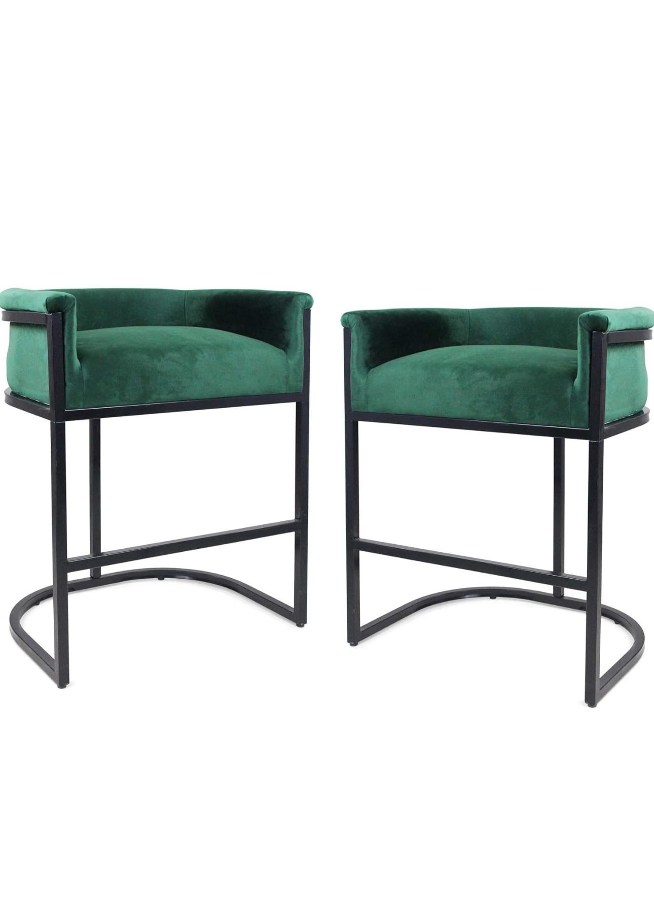 2 Chair Set Counter Stool Chairs 