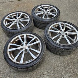 Wheels and Tires For Lexus Toyota And 5x114.3 Bolt Pattern 
