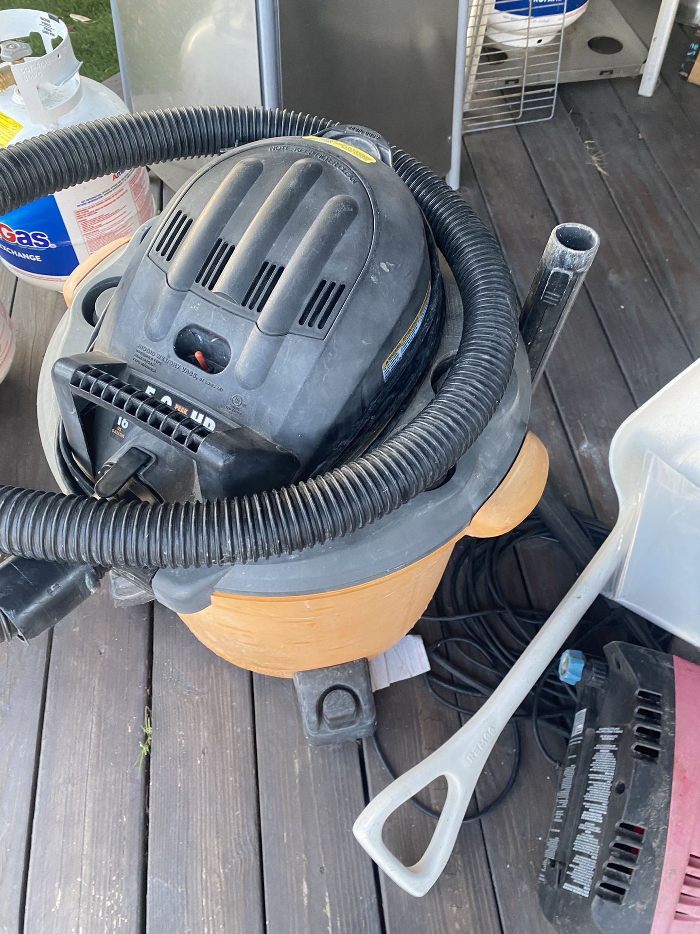Rigid Shop Vac