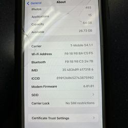 iPhone 8 Used In Working With Case 75 Dollars 