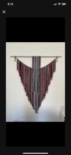 Beautiful Hand Made XL Bohemian Tapestry/ Wall hanging