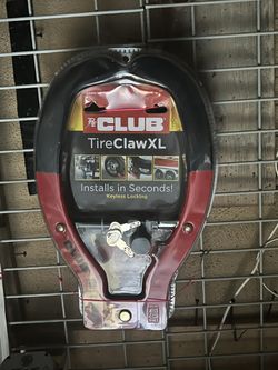 Winner International The Club 491 Tire Claw XL Security Device