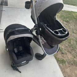 Baby Stroller And Car Seat Combo 