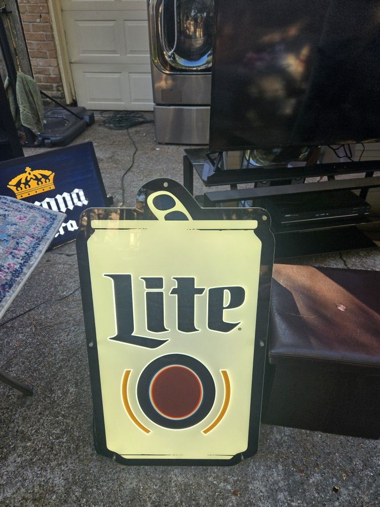 Miller Lite Sign