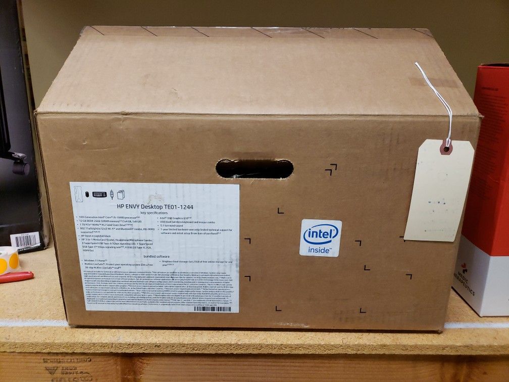 NEW HP Envy Desktop Tower TE01-1244 Windows 11