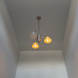 Nickel Light Fixture 