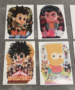 Anime and Cartoon Art Prints