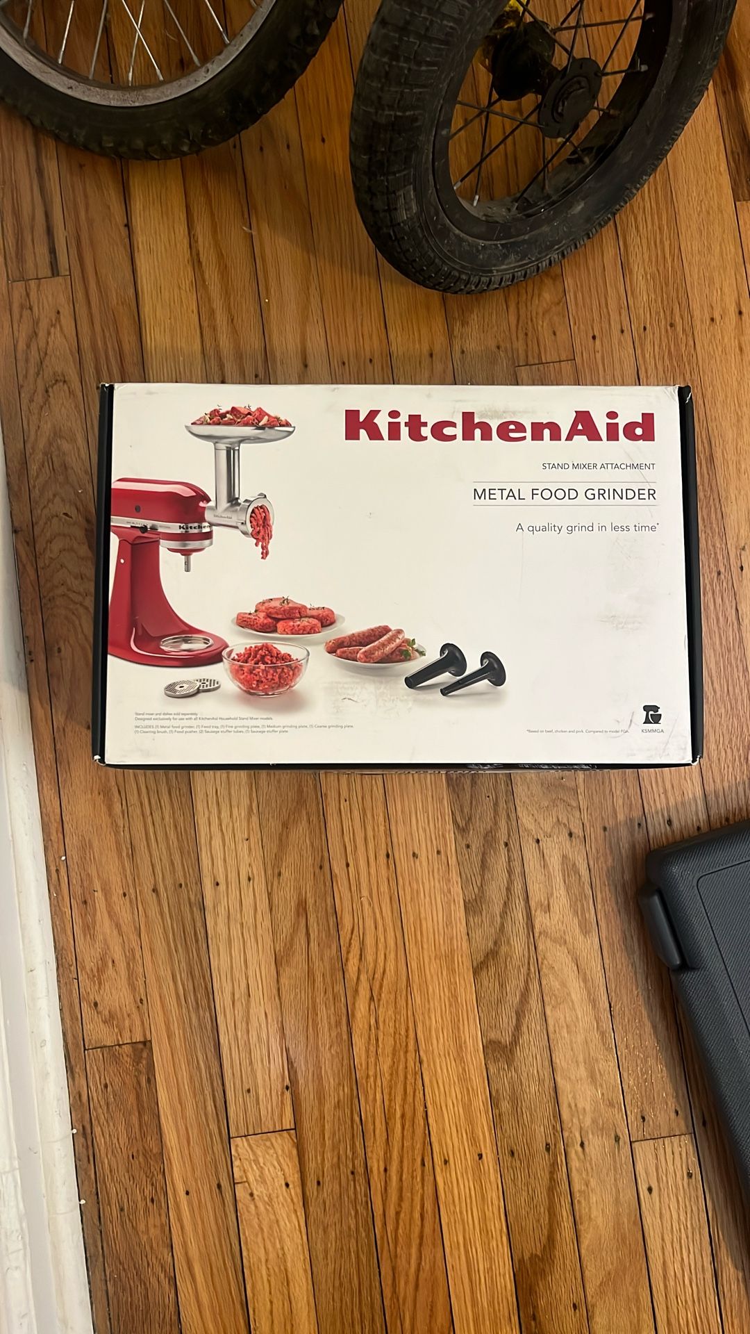 Kitchen Aid Metal Food Grinder Attachment