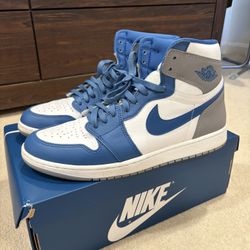 air jordan 1 retro high og blue true blue size 13