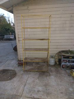 Metal Frame Shelf