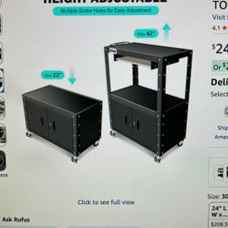 Rolling cart with Storage