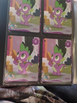 My Little Pony Spike Card Moon Edition