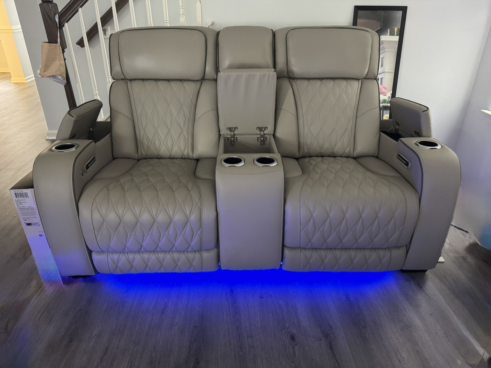 Leather Sofa And Loveseat Set
