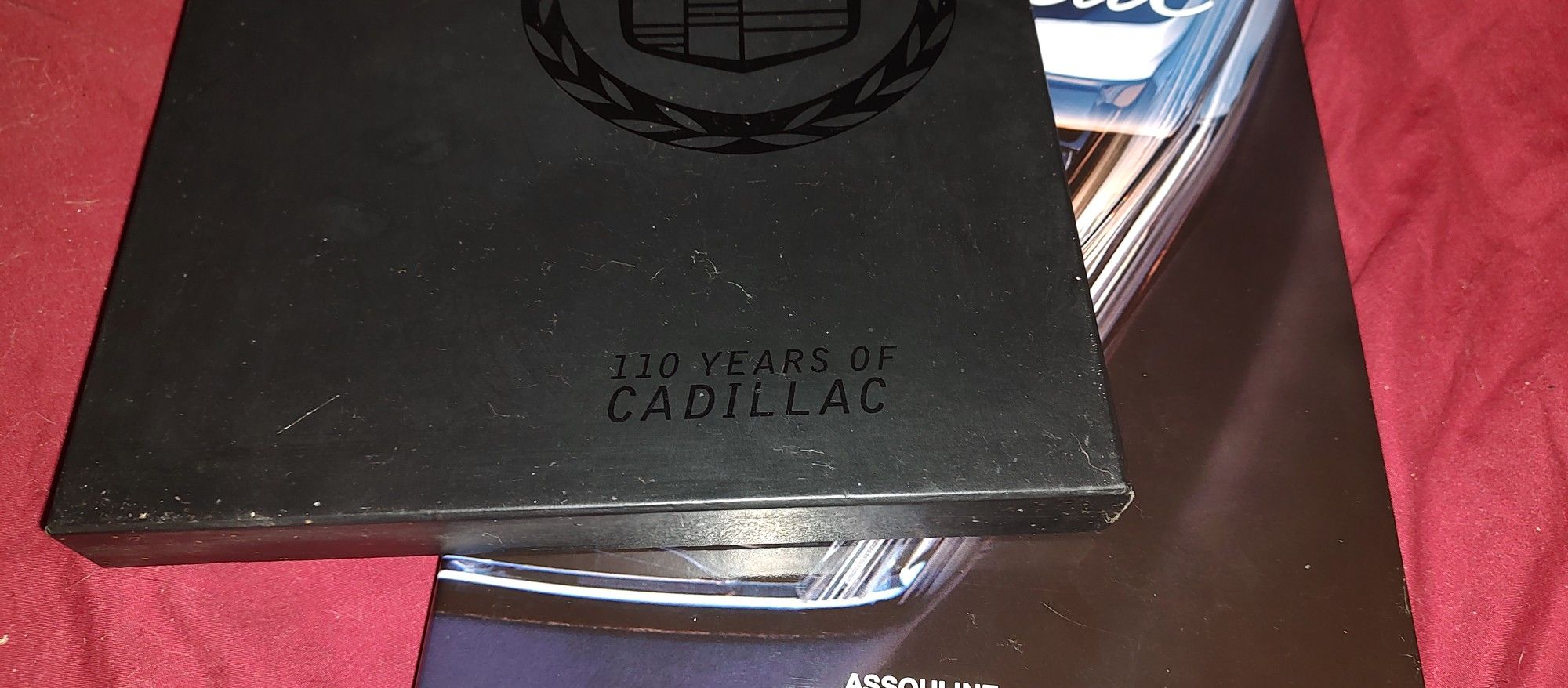 110 Years Of Cadillac Hard Cover Book With Protector 