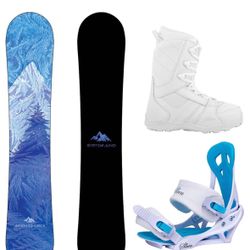 System Juno and Mystic Complete Women's Snowboard Package