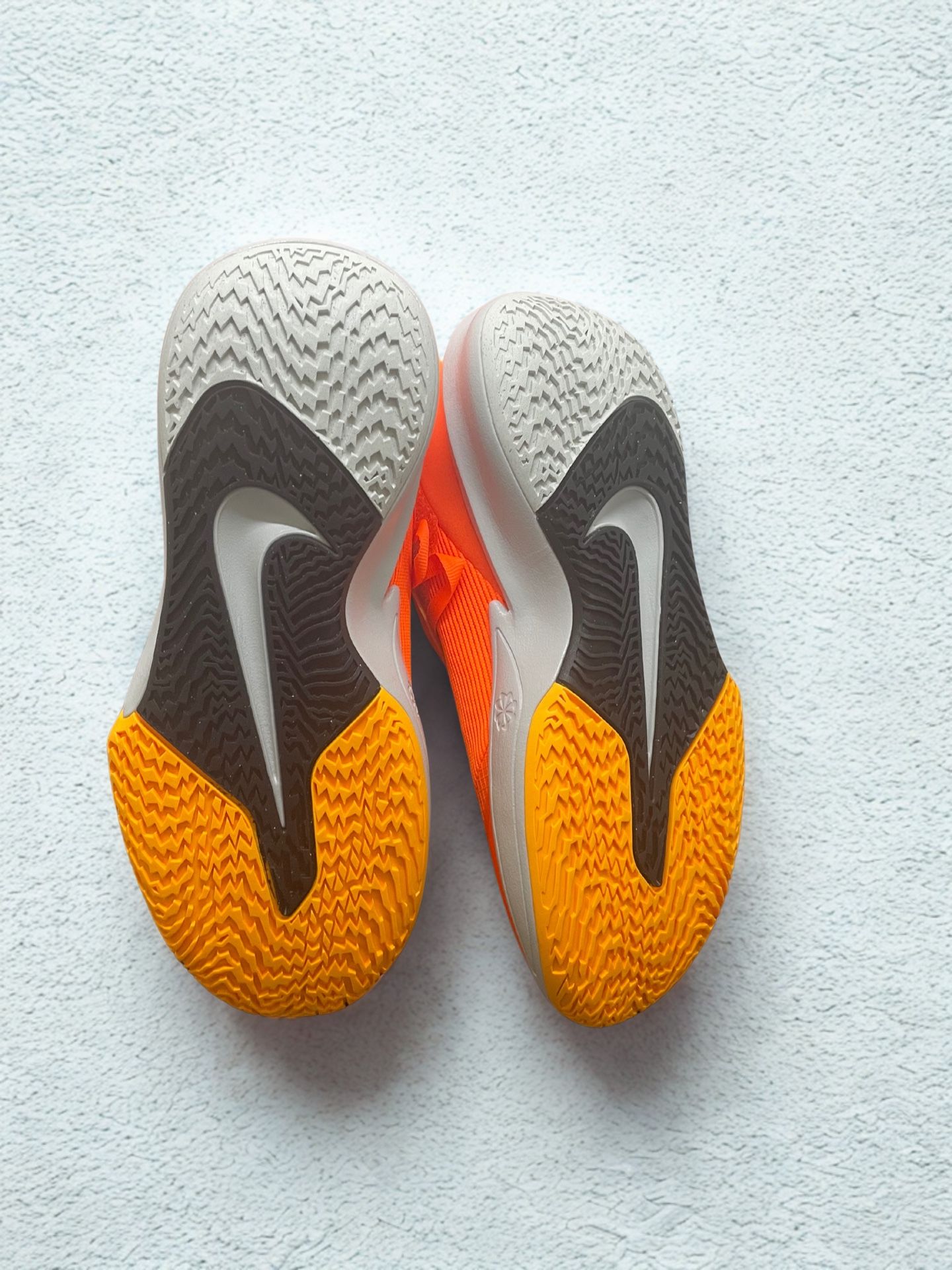 Nike Precision VII 7 Men Sz 8 Orange White Men Basketball 