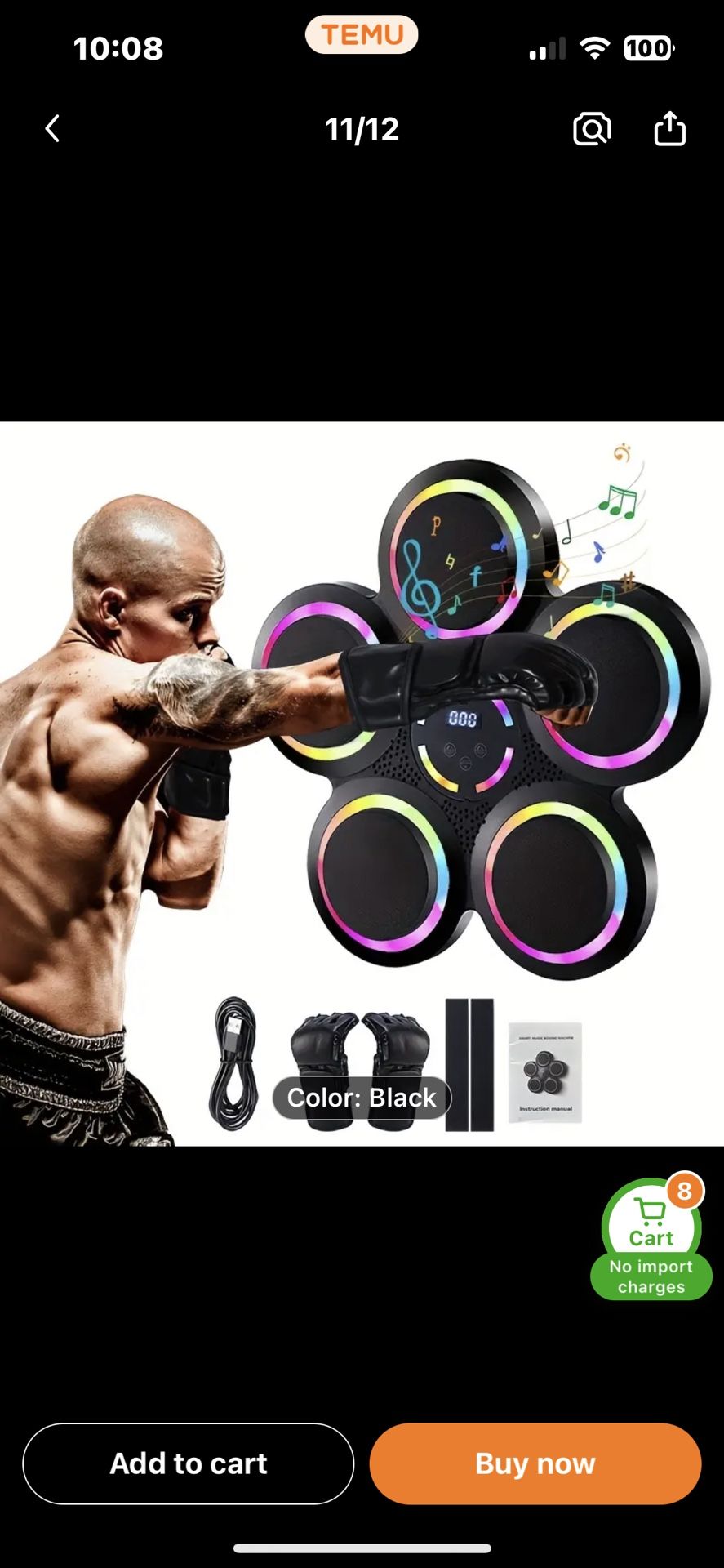Wall Mounted Boxing Machine
