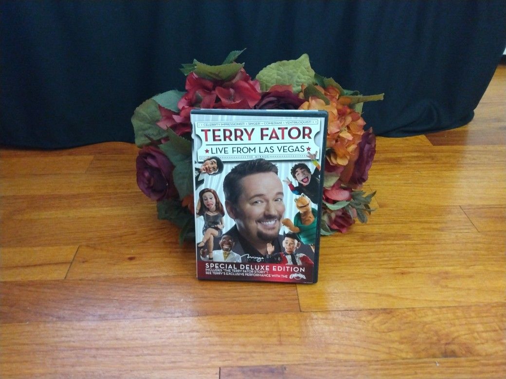 3/$10 🌟 NEW Terry Fator Live From Las Vegas Special Deluxe Edition DVD