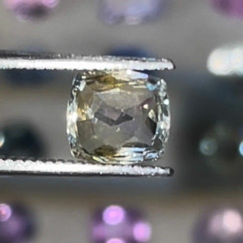 1.20Ct Natural Unheated Light Yellow Sri Lankan Sapphire