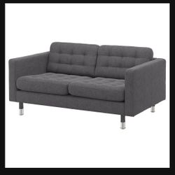 Loveseat & 2 ottomans