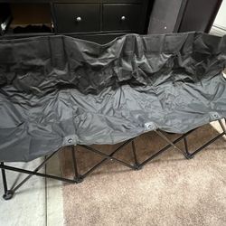 USED- 4 Person Team Bench Foldable With Carrying Bag