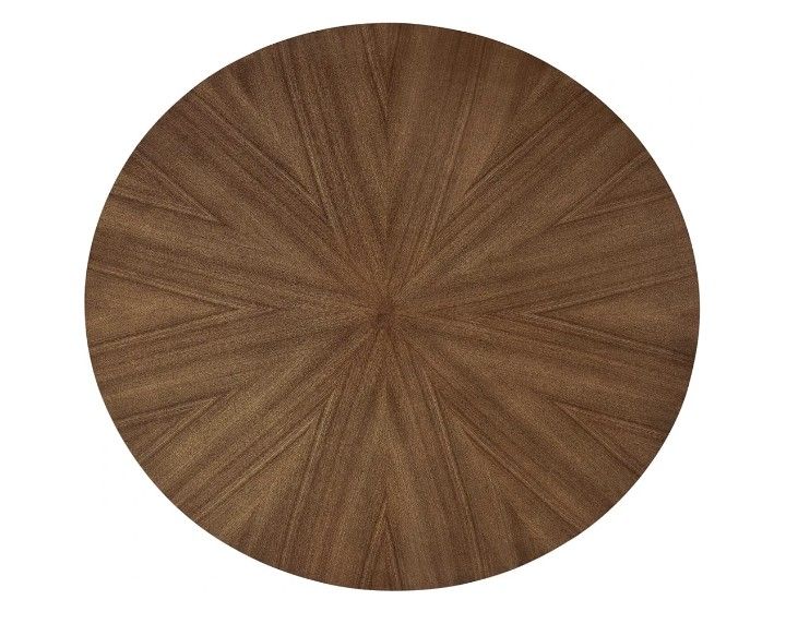 Crossroads 47" Round Wood Dining Table With Chairs