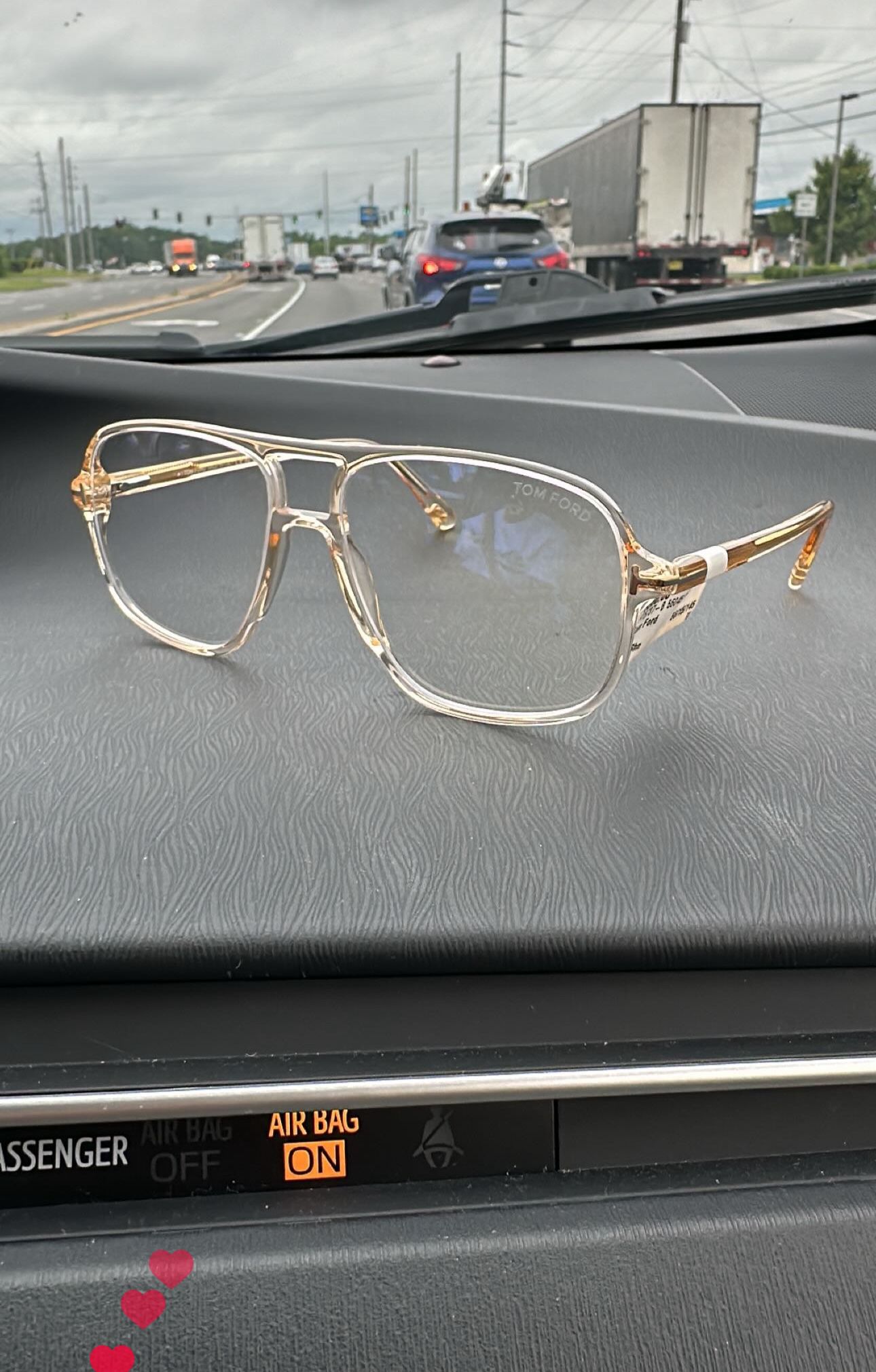 Tom Ford Clear Lens