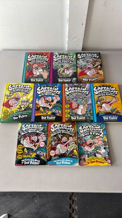 Captain Underpants books (lot)