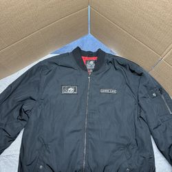 Lurking Class Bomber Jacket With Red Insides