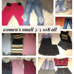 Women's Small All 10$